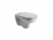 Duravit D-Code Miska WC wisząca 48x35 z deską biały 22110900002+0067310000