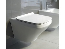 Duravit DURASTYLE Zestaw Miska WC wisząca z deską wolnoopadającą 540x360mm biały 45510900A1