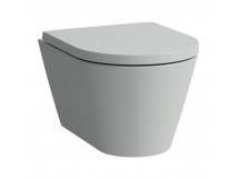 LAUFEN Kartell by LAUFEN LCC Miska podwieszana WC rimless COMPACTO 370 x 490 mm biały H8203334000001