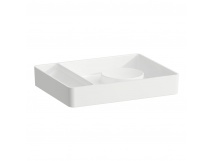LAUFEN VAL Ceramiczna tacka prostokątna 360 x 280 mm biały matowy H8702827570001