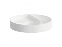 LAUFEN VAL Ceramiczna tacka okrągła śr. 325 mm biały matowy H8702817570001
