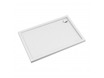 OMNIRES MERTON brodzik prysznicowy akrylowy, prostokątny, 80 x 100 cm biały połysk MERTON80/100/PBP