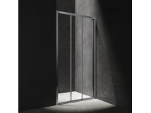 OMNIRES BRONX drzwi prysznicowe przesuwne trójdzielne, 110 cm chrom/transparentny S20A3110CRTR